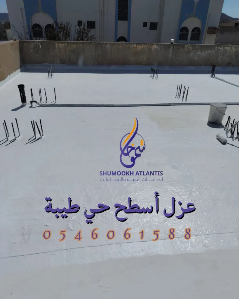 عزل أسطح حي طيبة