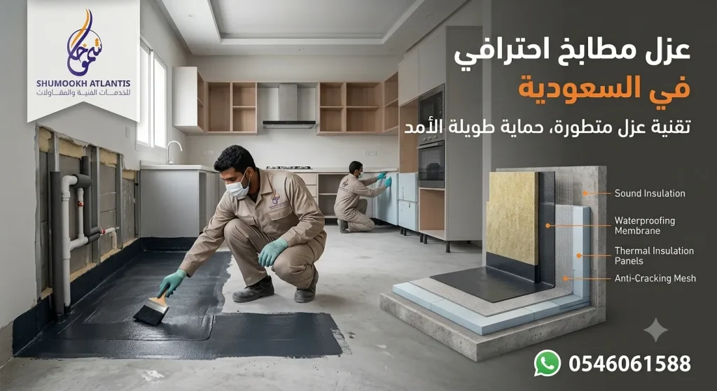 عزل مطابخ في العقربية